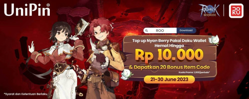Top Up Game Ragnarok Origin Pakai DOKU Wallet Hemat Hingga Rp 10Ribu & Dapat Bonus Item Code!